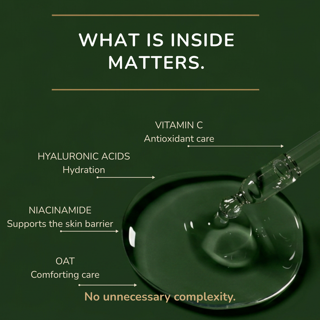 Easy Morning Vitamin C Serum | Niacinamide + Hyaluronic Acid