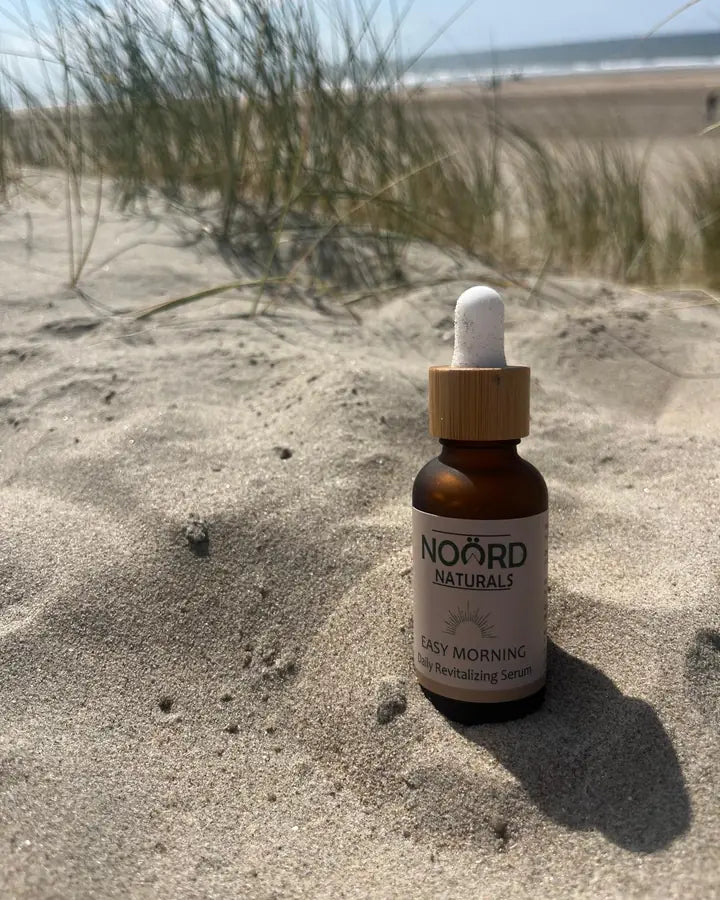 Easy Morning serum outdoors